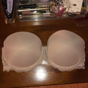 Victoria’s Secret nude strapless bra